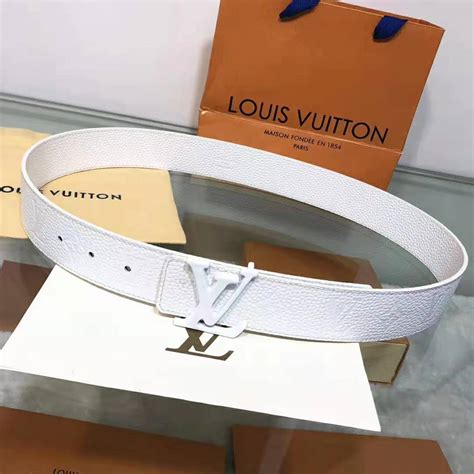 white louis vuitton belt bag|louis vuitton unisex belt.